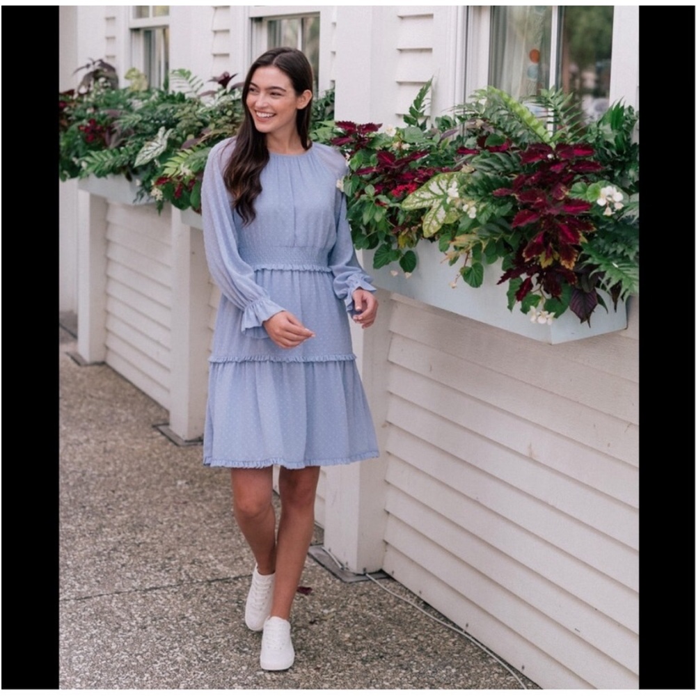 Gal Meets Glam Blue Dress